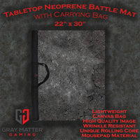 Ashen Wastelands - Neoprene Battle Mat