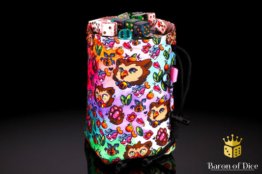 Fey Beast | Luxury RPG Dice Bag | Large