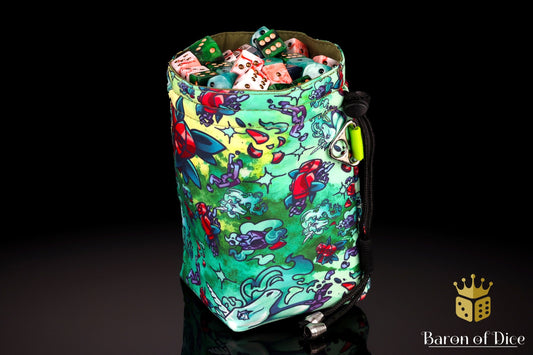 Ghost Unicorn | Luxury RPG Dice Bag | Large
