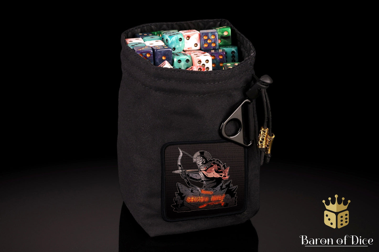 Baron's Dice Bag | Sole Ring | White Warpaint Patch
