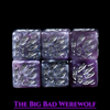 Big Bad Werewolf Dice Set | Purple Resin D&D Dice by Revenant Foundry