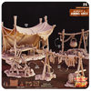 3D Printed Cast n Play Dining Area Bandits Camp Terrain Set 28mm 32mm D&D