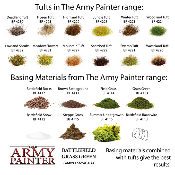 Army Painter Tools: Basing: Grass Green