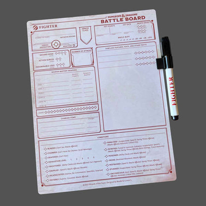 Beadle & Grimm's D&D Battle Board: Fighter