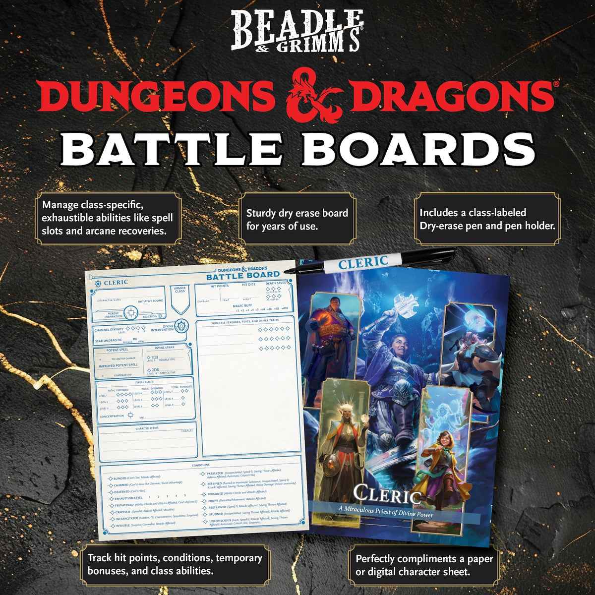 Beadle & Grimm's D&D Battle Board: Cleric