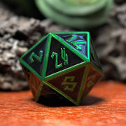 Black and Green Metal 35mm D20