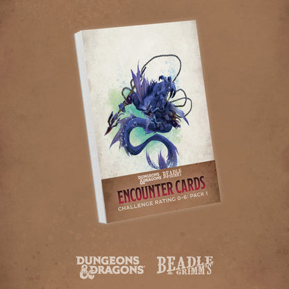 Encounter Cards (D&D) - Challenge Rating 0-6 PACK 1
