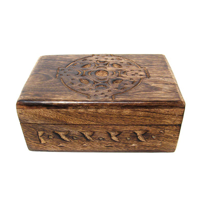 Celtic Cross Wood Box 4