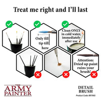 Army Painter Tools: Wargamer Brush - Detail