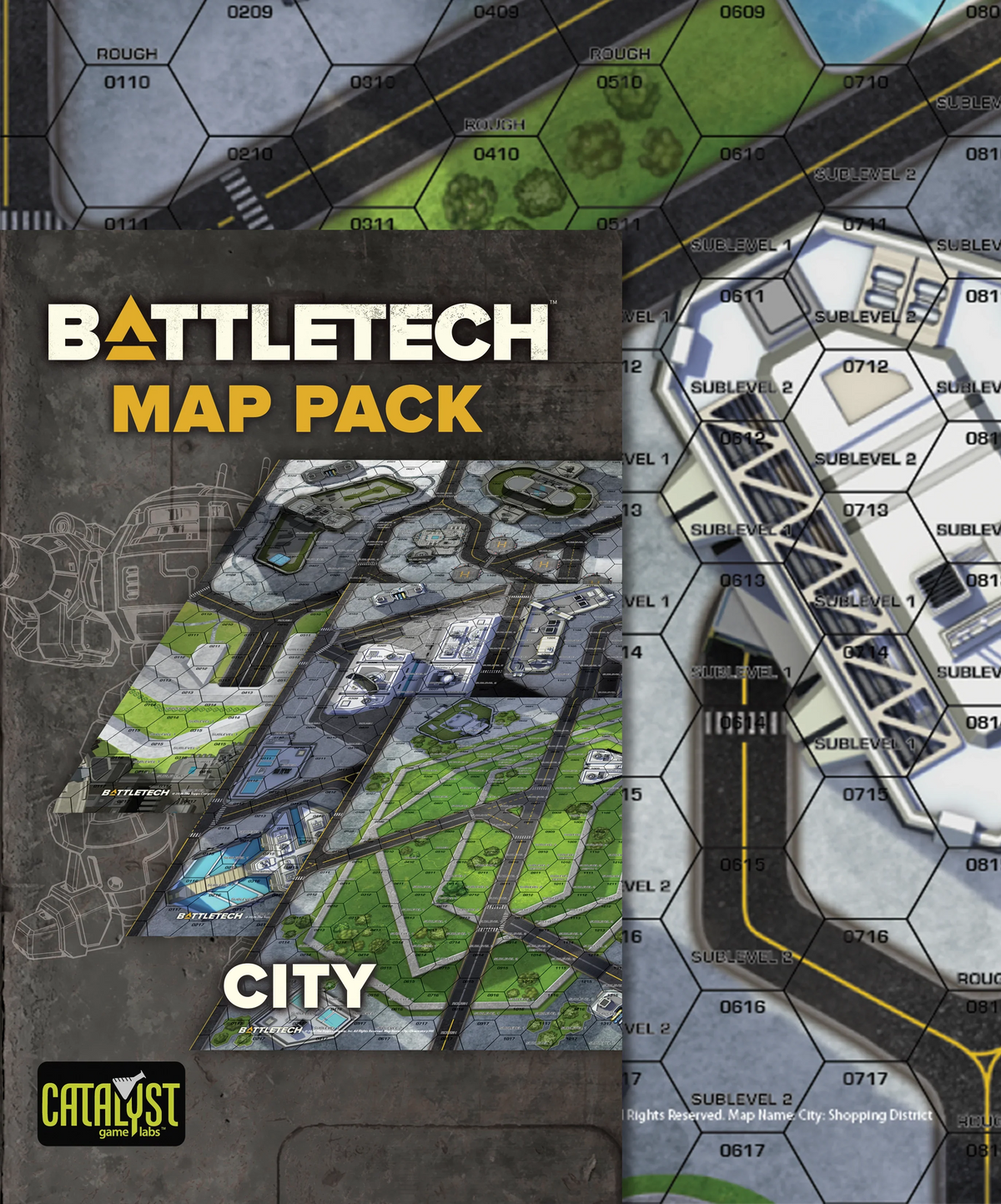 Battletech Map Pack: City