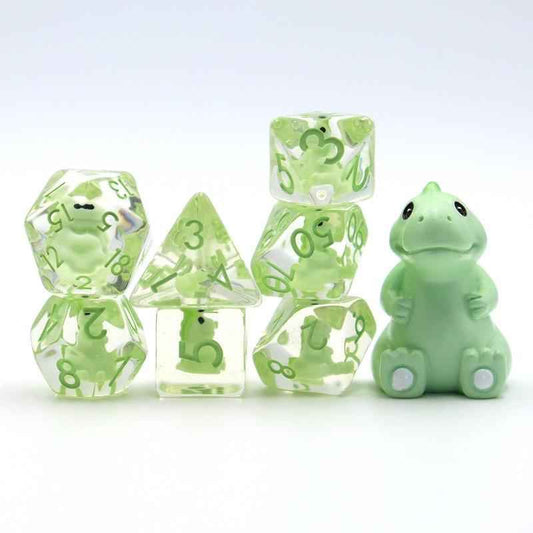 Baby T-Rex RPG Dice Set