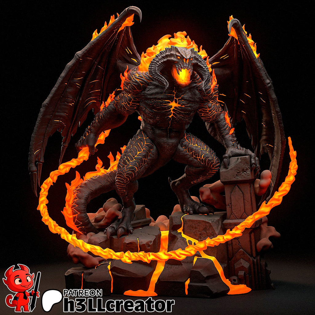 Balrog - LoTR - 1:45 Scale, Bust