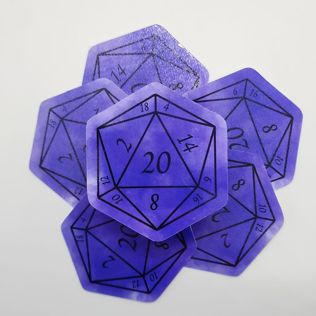 Bane Nat 20 D20 Sticker