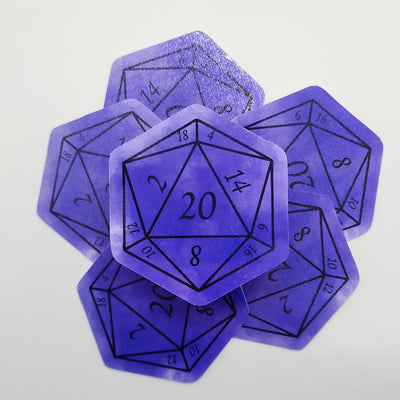 Bane Nat 20 D20 Sticker