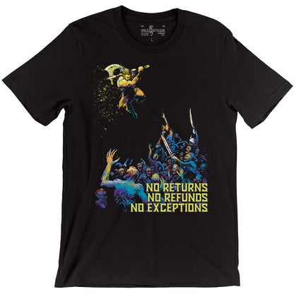 No Returns No Refunds - Barbarian Tee