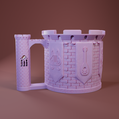 Bard Mug & Dice Tower