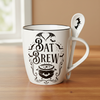 Bat Brew Mug & Spoon Set