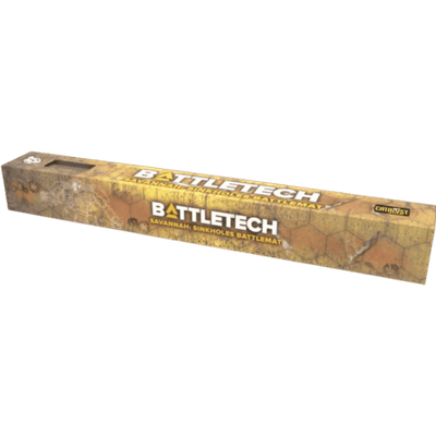 BattleTech: Battle Mat - Savannahs Sinkholes/Mountain Lake