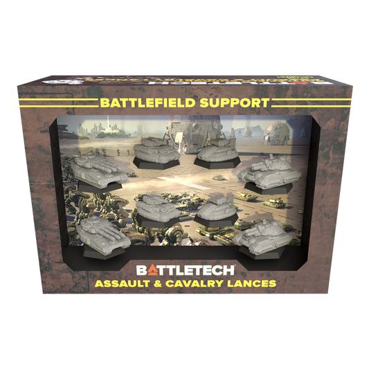 BattleTech: Mercenaries Force Pack – Battlefield Support Assault &amp; Cavalry Lances (Unpainted)