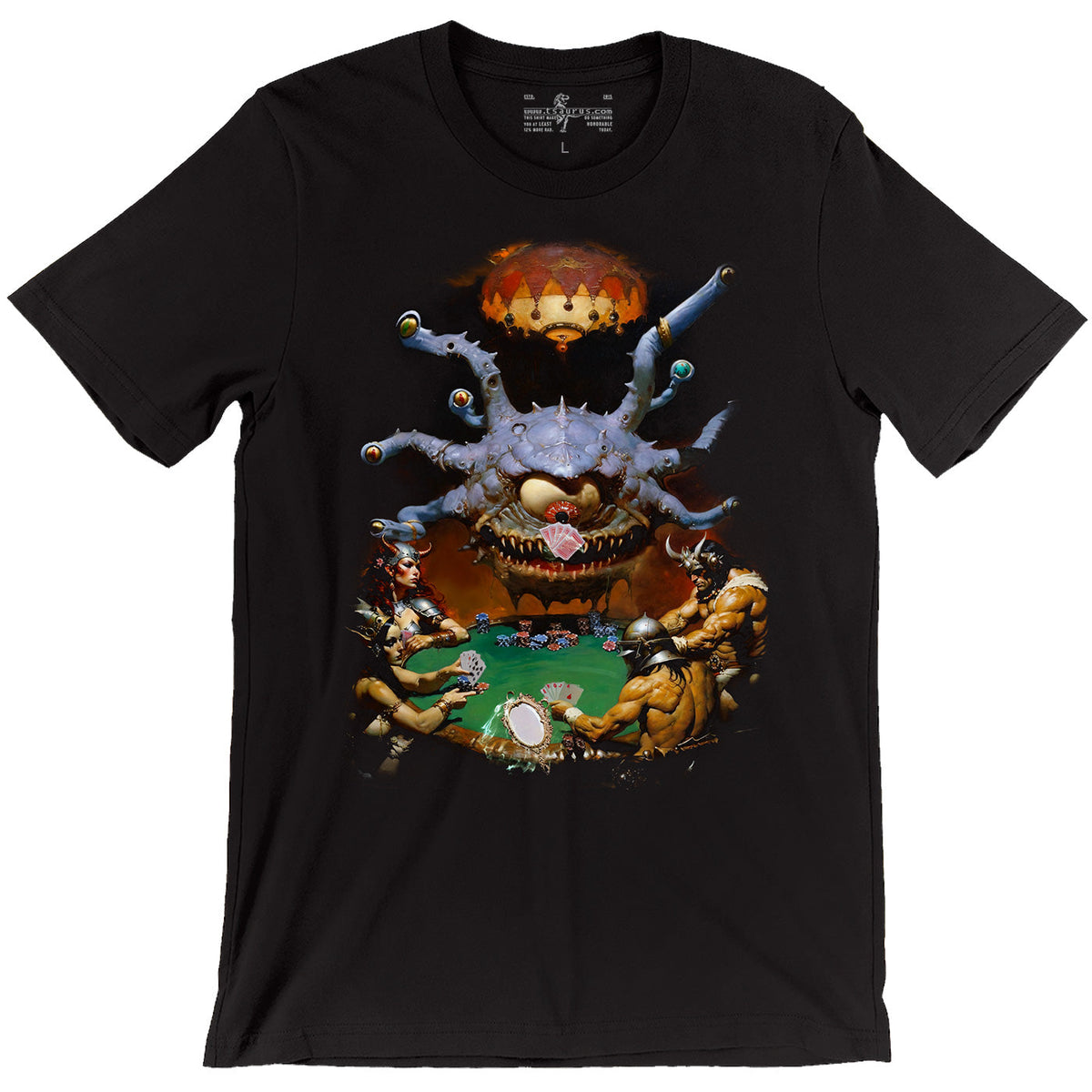 Poker Night — Sword and Sorcery D&D T-Shirt