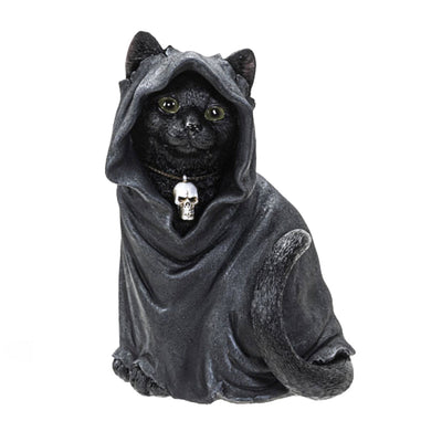 Black Cloak Cat Figurine