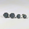 Black Dragon D20 Stud Earrings - Shadow Dice Jewelry