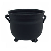 Black Plain Metal Cauldron w/Sandbag - 4.5"