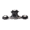 Black Rose Triple T-Light Holder