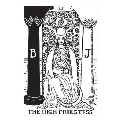 Black & White Rider-Waite® Tarot Deck