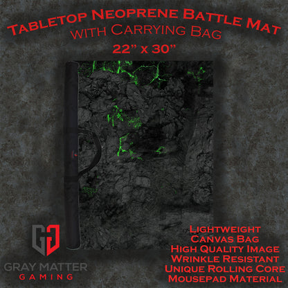 Blighted Cavern - Neoprene Battle Mat - Warhammer, AoS, 40K, Kill Team, MCP, Shatterpoint, Legion, More