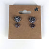 Bloodlust Stud Earrings Sterling Silver