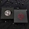 Unique Fidget Spinner Dice: Three Metal Dragon Head Cool DND Spin Roulette Dice
