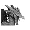 Blue Chromatic Dragon Wall-Mountable Bust
