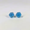 Blue Dragon Stud Earrings Sterling Silver