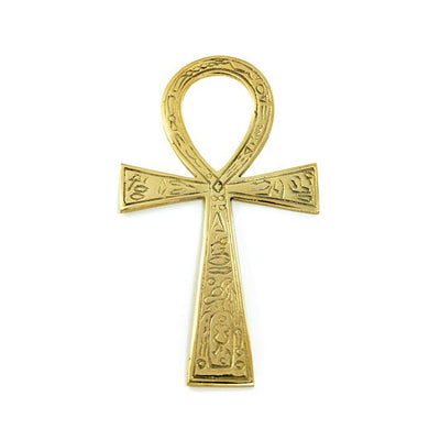 Brass Ankh 6.5