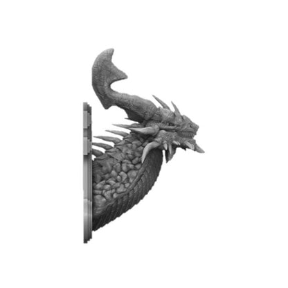 Brimstone Dragon Wall-Mountable Bust