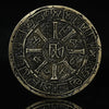 Unique Dice Spinner: 7-in-1 Metal 3D Relief Dragon DND Roulette Dice Spinner