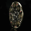 Unique Dice Spinner: 7-in-1 Metal 3D Relief Dragon DND Roulette Dice Spinner