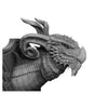 Brown Chromatic Dragon Wall-Mountable Bust