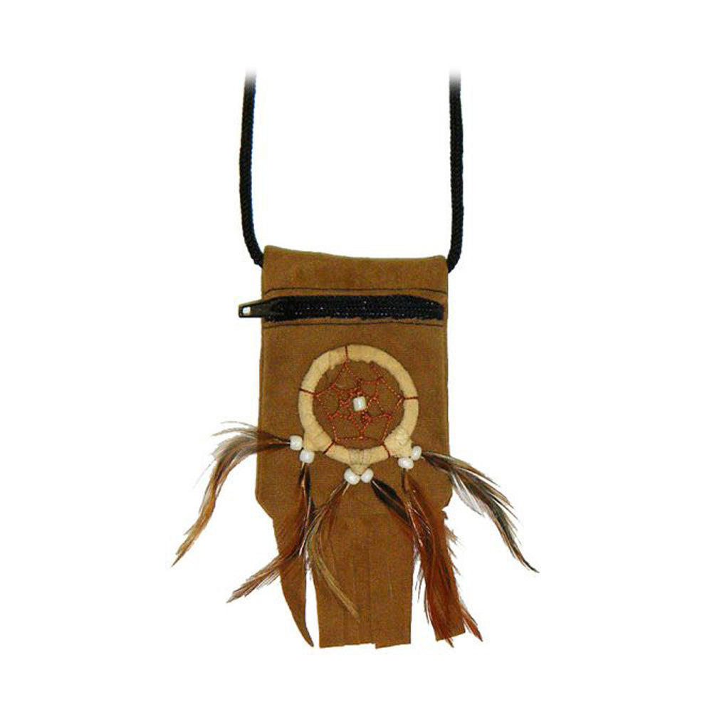 Brown Pouch Dreamcatcher