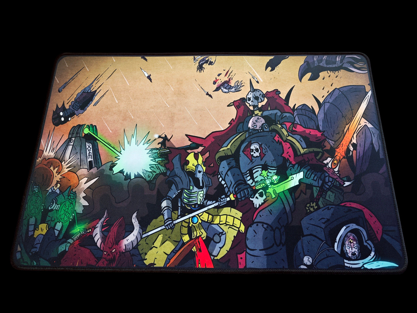 Galaxy at War | Grimdorables Series | Premium Oversized Playmat