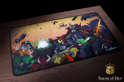 Galaxy at War | Grimdorables Series | Premium Oversized Playmat