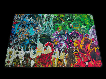 Grimdark Collage | Grimdorables Series | Premium Oversized Playmat