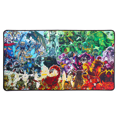 Grimdark Collage | Grimdorables Series | Premium Oversized Playmat