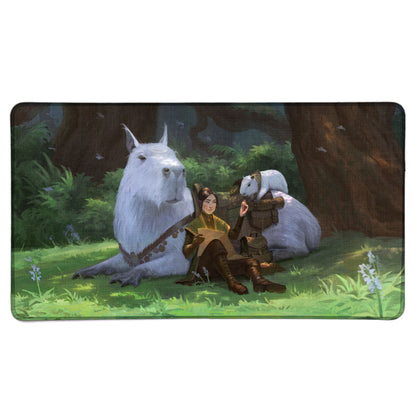 Capybara Retreat | Irina Nordsol Series | Premium Oversized Playmat