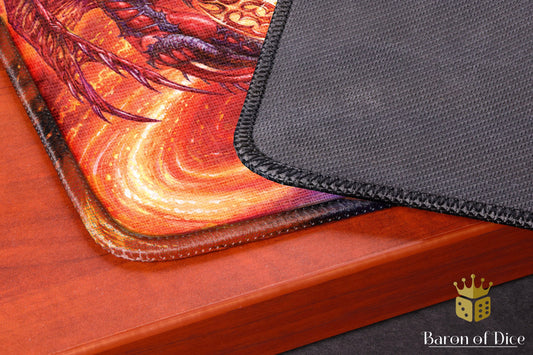 Divine Rupture Premium Oversized Playmat – Ron Spencer Series by Baron of Dice