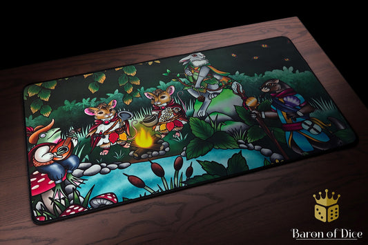 Forest Comrades | Blood Moon Studios Series | Premium Oversized Playmat