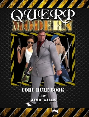 CB77310 QUERP Modern RPG Core Rulebook by Cubicle 7