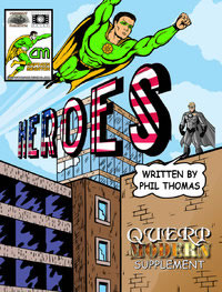 CB77311 QUERP Modern RPG QUERP Heroes by Cubicle 7