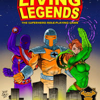 CB77503 Living Legends Villains and Vigilantes RPG Sourcebook